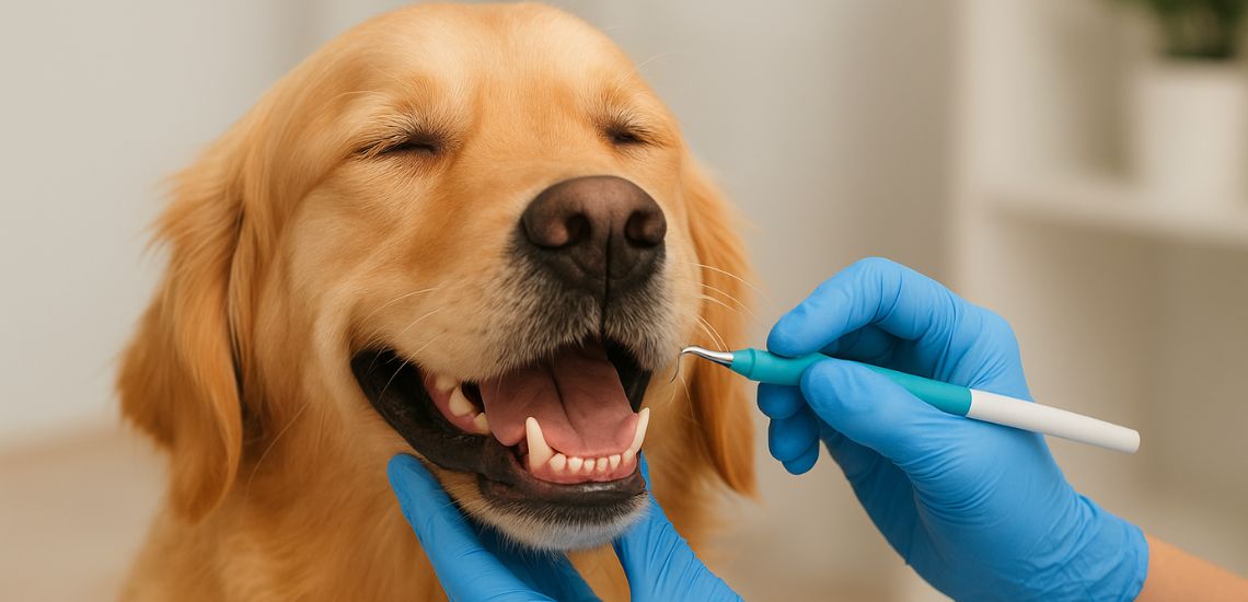 La importancia de la limpieza dental en perros