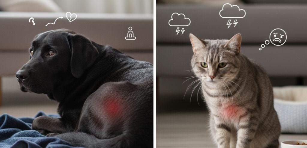 Cómo reconocer el dolor en perros y gatos